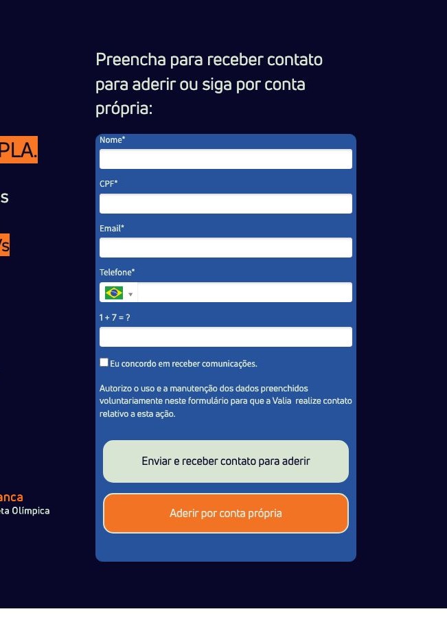 Landing page Dia das Mães